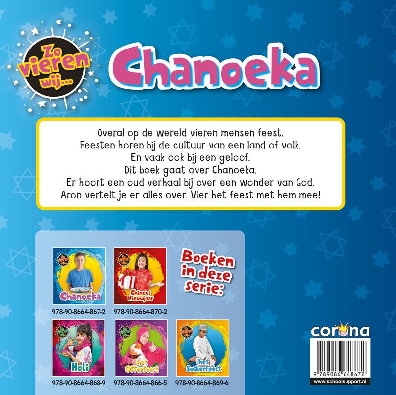 Achterkant van Chanoeka