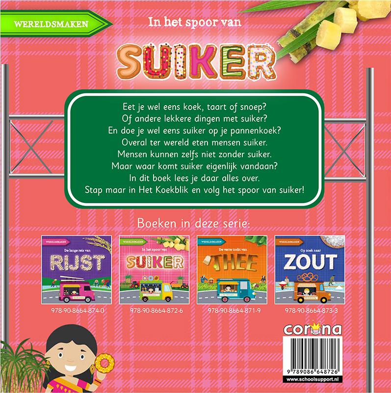 Achterkant van In het spoor van suiker