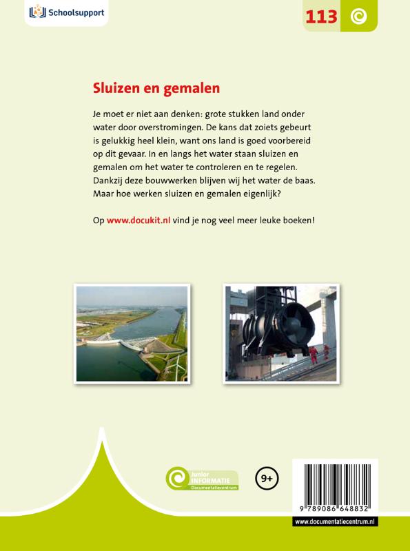 Achterkant van Sluizen en gemalen