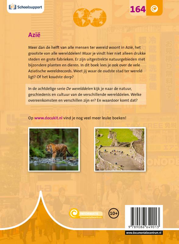 Achterkant van Azië