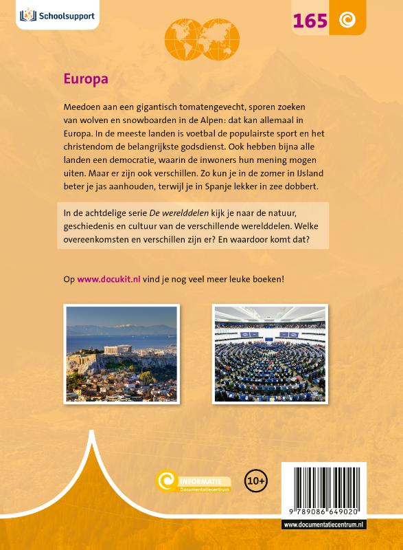 Achterkant van Europa