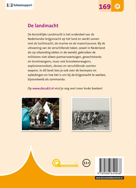 Achterkant van De landmacht