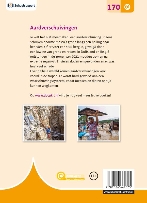 Achterkant van Aardverschuivingen