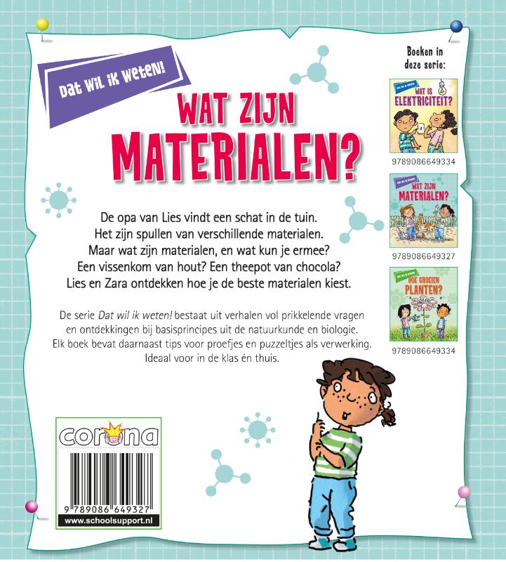 Achterkant van Wat zijn materialen?
