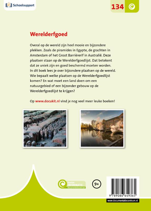 Achterkant van Werelderfgoed