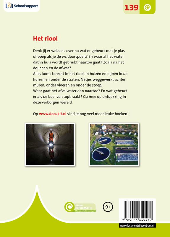 Achterkant van Het riool