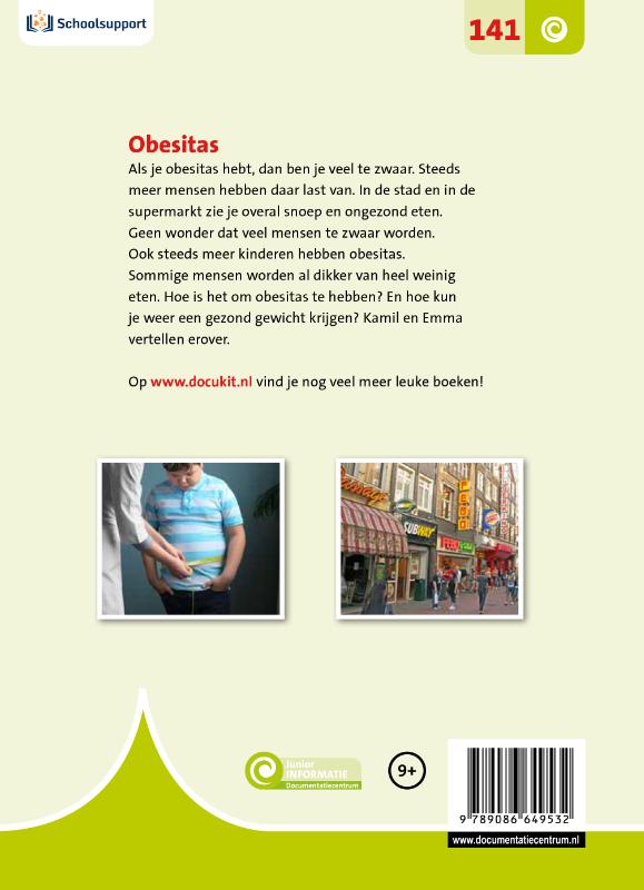 Achterkant van Obesitas