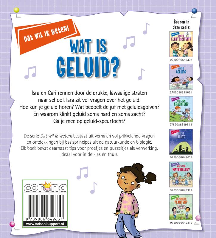 Achterkant van Wat is geluid?