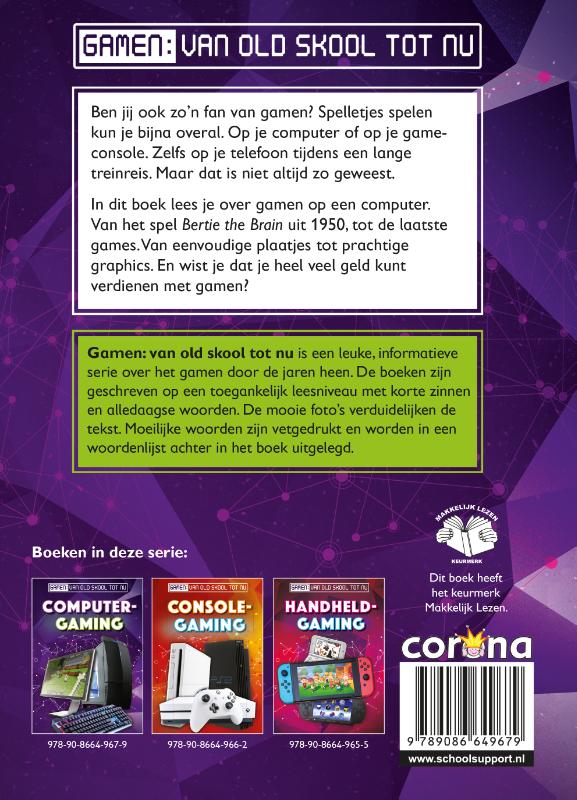 Achterkant van Computer Gaming