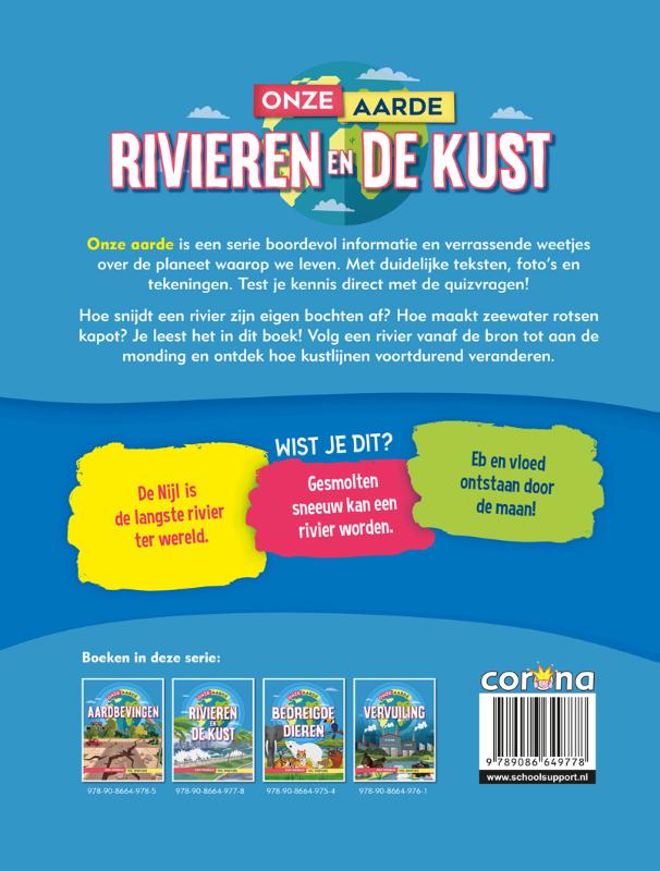 Achterkant van Rivieren en de kust