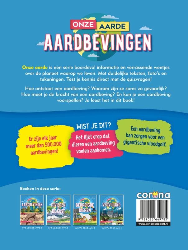Achterkant van Aardbevingen