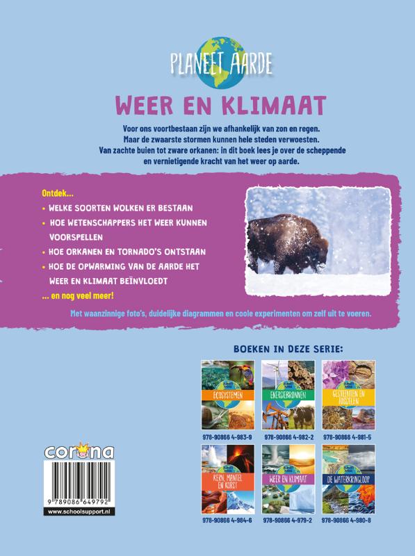 Achterkant van Weer en klimaat