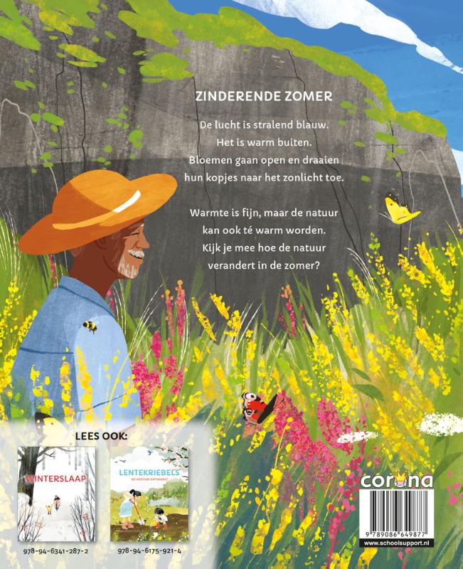 Achterkant van Zinderende Zomer