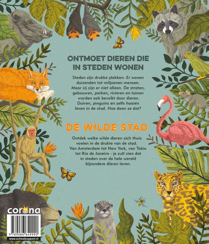 Achterkant van De wilde stad
