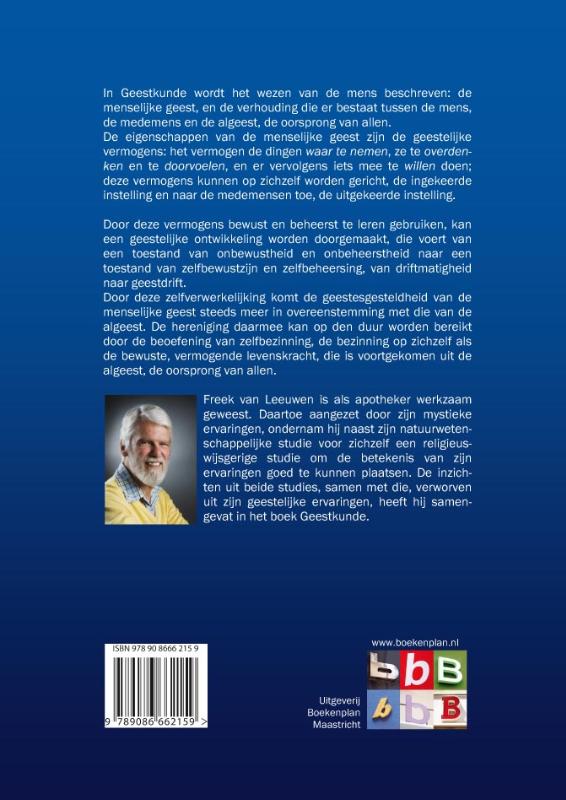 Achterkant van Geestkunde