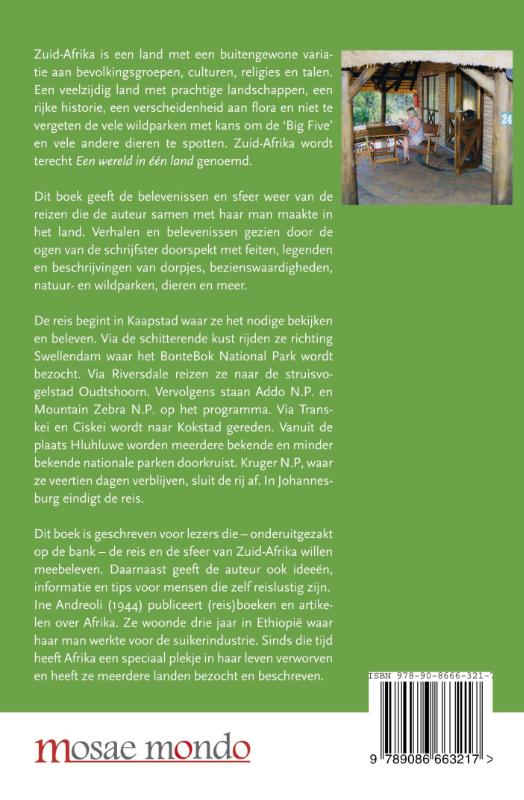 Achterkant van Een wereld in een land