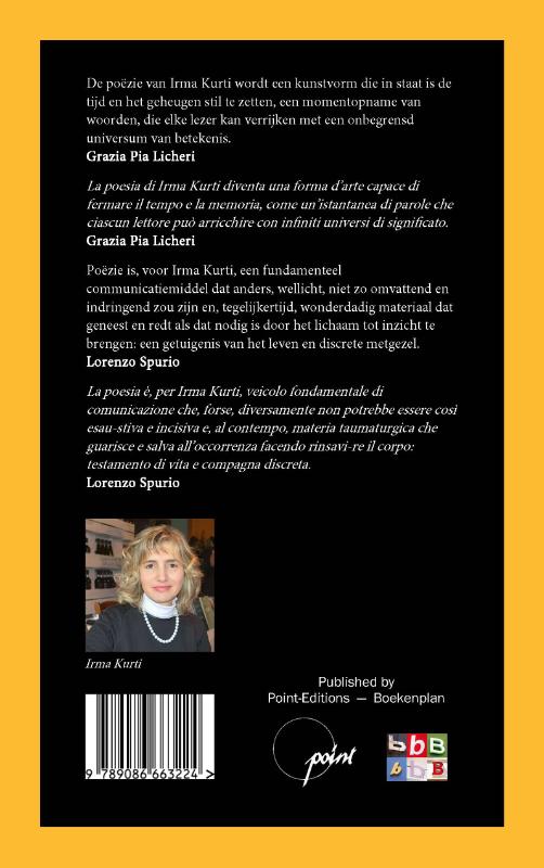 Achterkant van Met de ogen van een kind / Con gli occhi del bambino