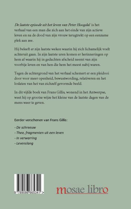 Achterkant van De laatste episode uit het leven van Peter Hoogdal