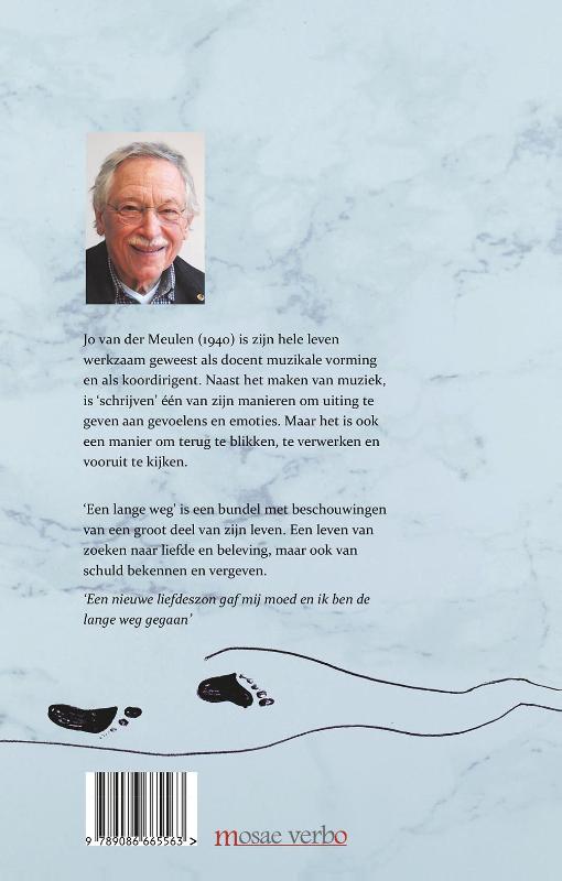 Achterkant van een lange weg