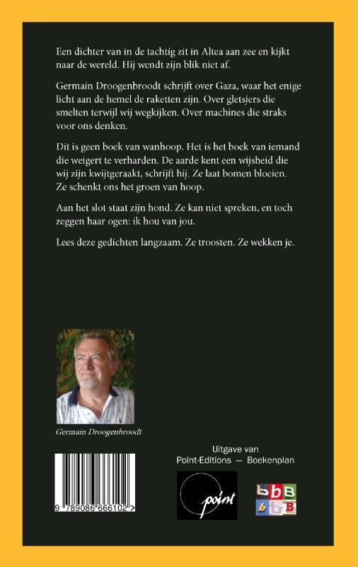 Achterkant van De troost van de kunst