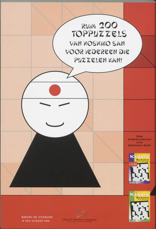 Achterkant van Kakuro