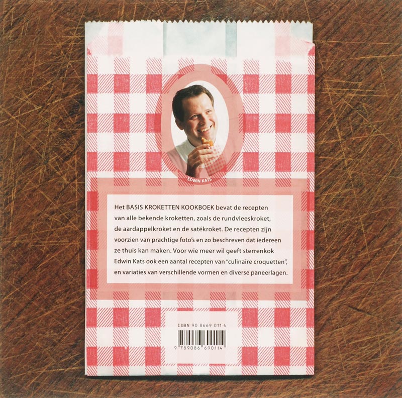 Achterkant van Het basis kroketten kookboek