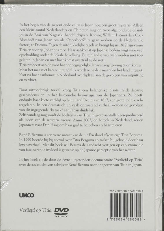 Achterkant van Titia