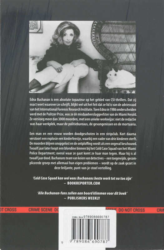 Achterkant van Cold case squad