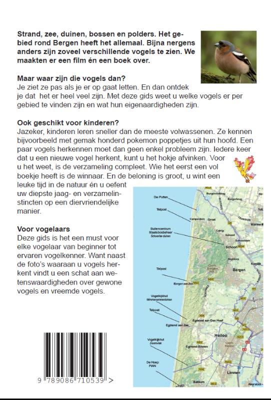 Achterkant van Vinkgids