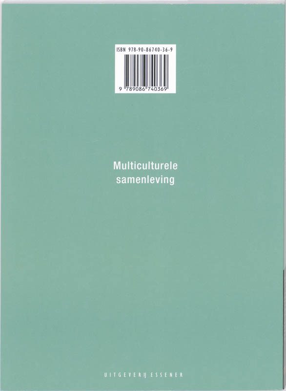 Achterkant van Examenkatern