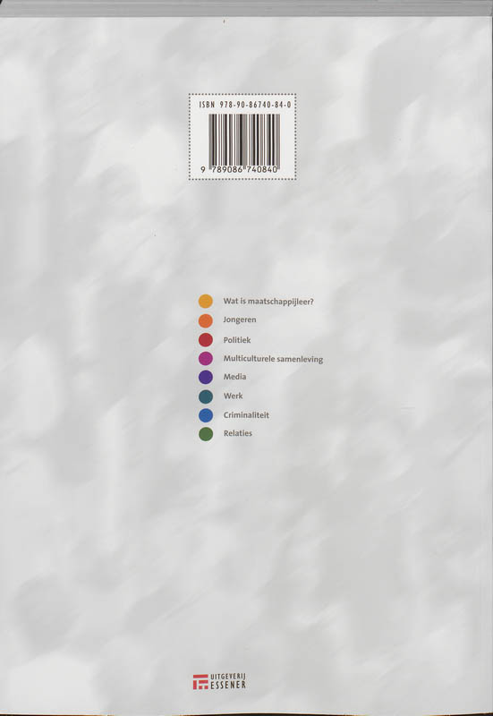Achterkant van Werkboek