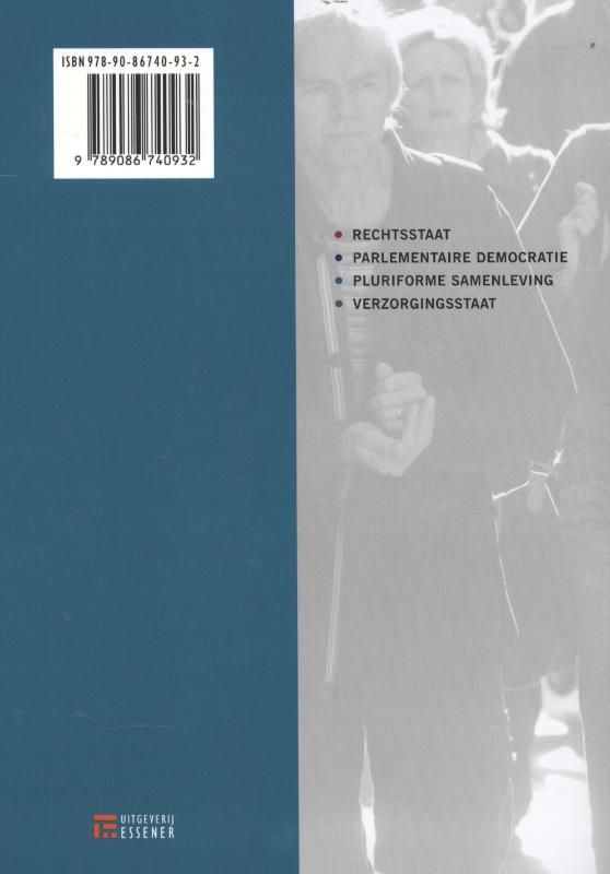 Achterkant van lesboek