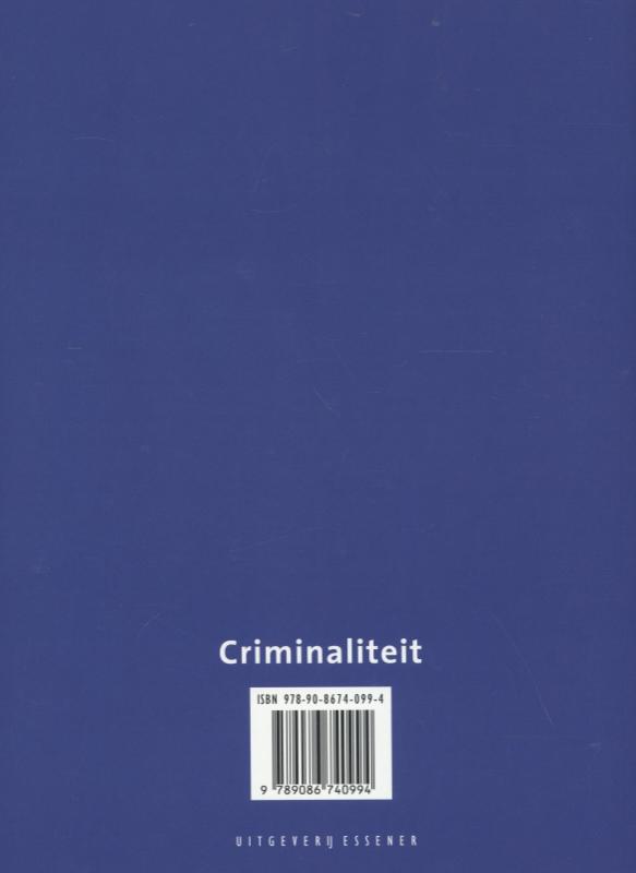 Achterkant van Examenkatern