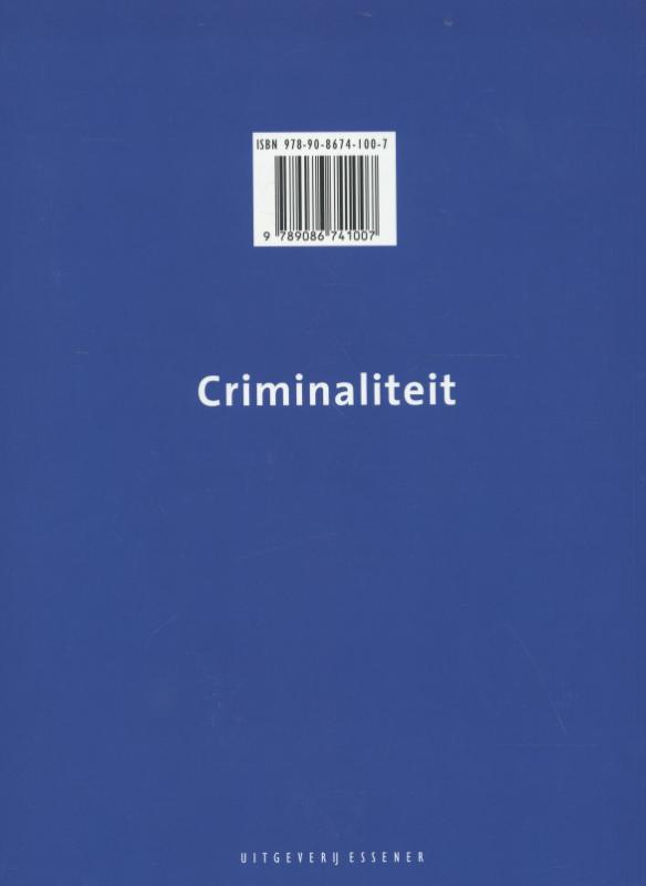 Achterkant van Examenkatern