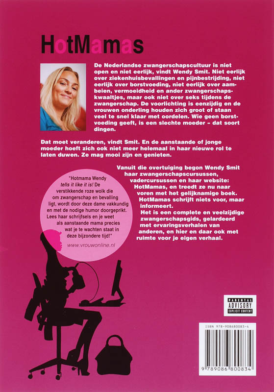 Achterkant van HotMamas