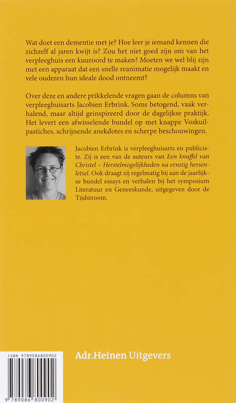 Achterkant van Dinsdag krokettendag