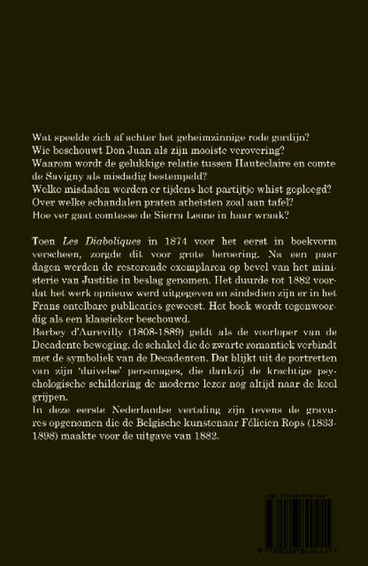 Achterkant van Duivelinnen en demonen