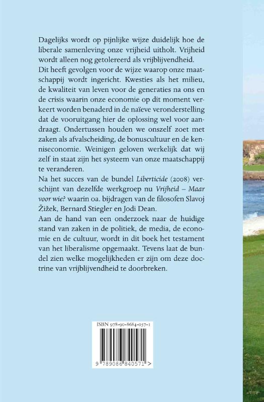 Achterkant van Vrijheid
