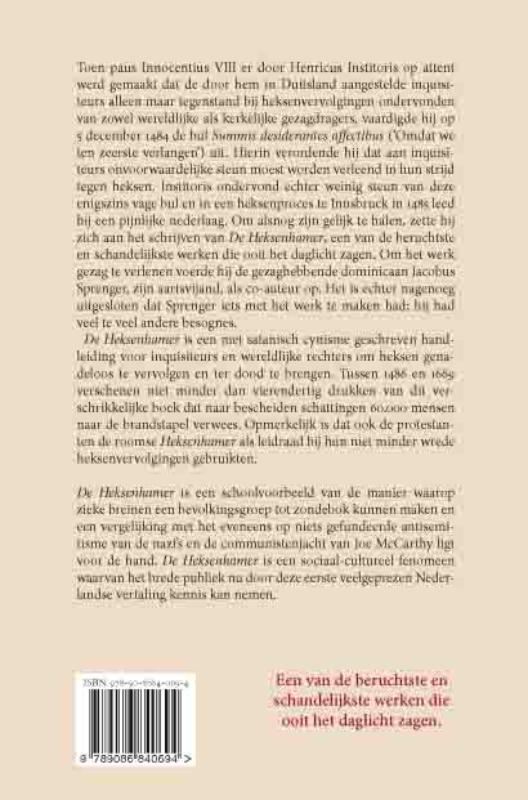 Achterkant van De Heksenhamer