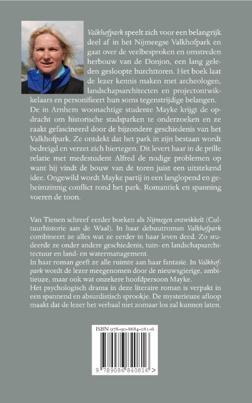 Achterkant van Valkhofpark