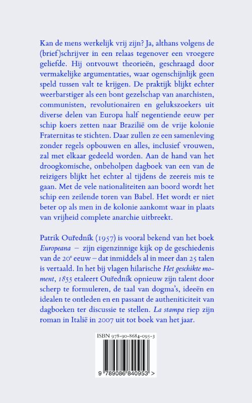 Achterkant van Het geschikte moment 1855