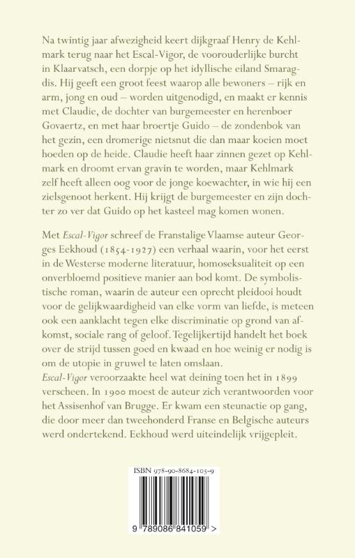 Achterkant van Escal-Vigor