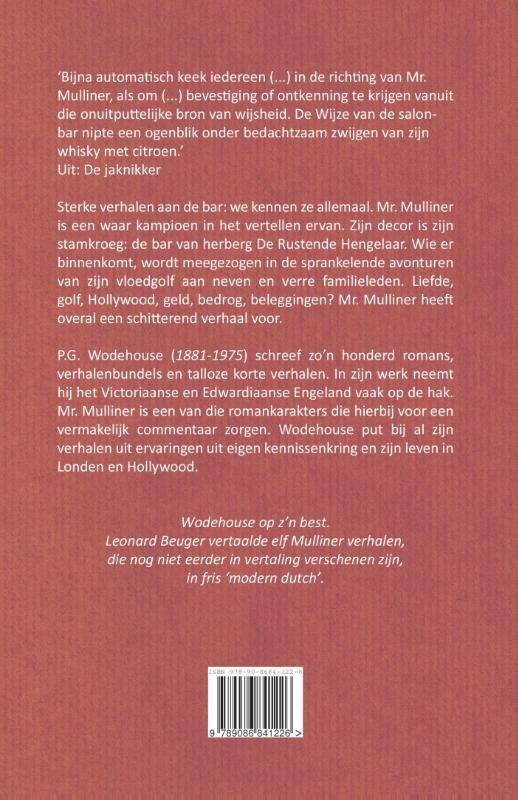 Achterkant van Mr. Mulliners sterkste verhalen