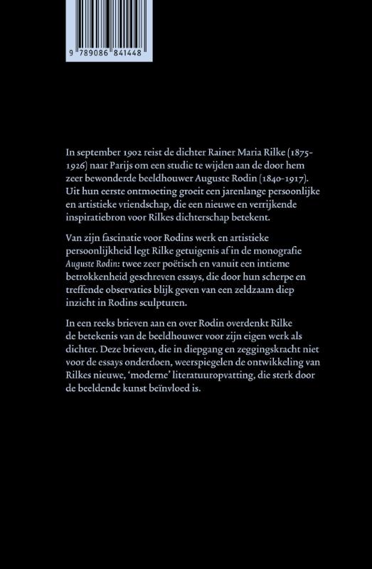 Achterkant van Auguste Rodin