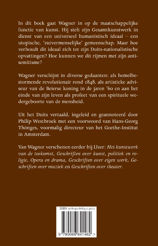 Achterkant van Geschriften over cultuur & maatschappij