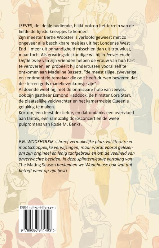 Achterkant van Jeeves en de liefde