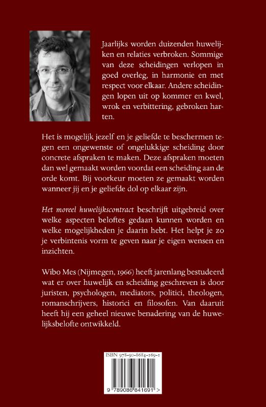 Achterkant van Het moreel huwelijkscontract