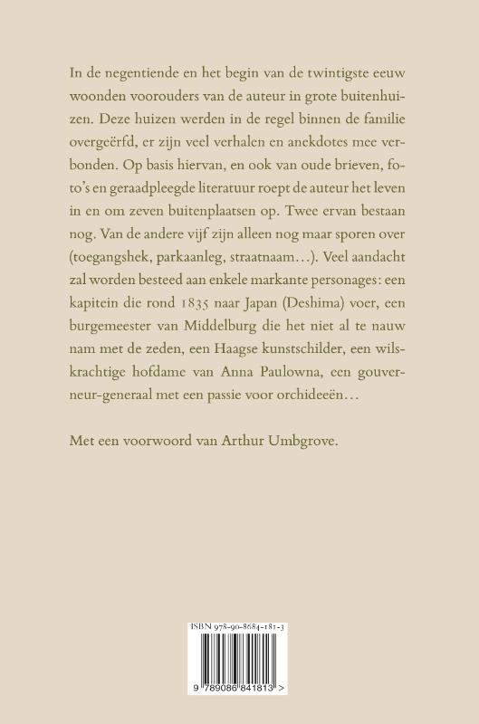 Achterkant van Een hof tot ons gerief