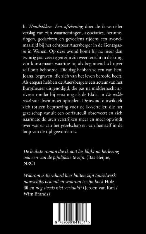 Achterkant van Houthakken