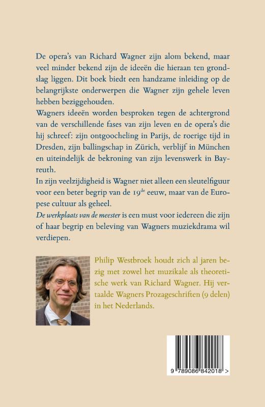 Achterkant van De werkplaats van de meester